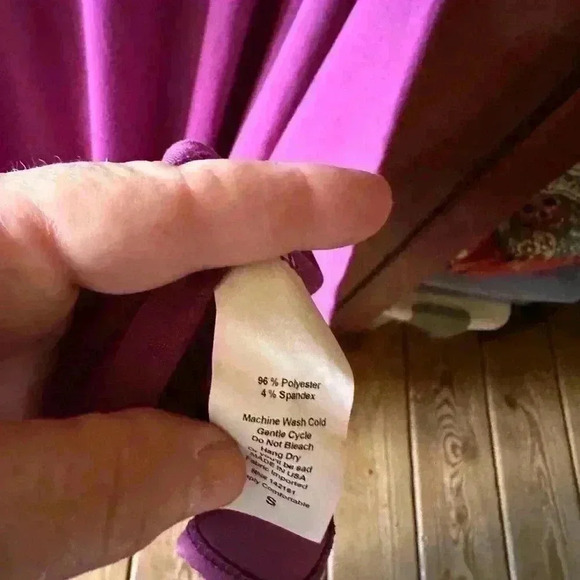 Lularoe small raspberry Maxi‎ skirt. NWT . T shirt feel. - Picture 3 of 5